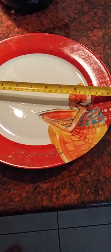 Recherche assiettes plates maisons du monde 0 Vichy (03)