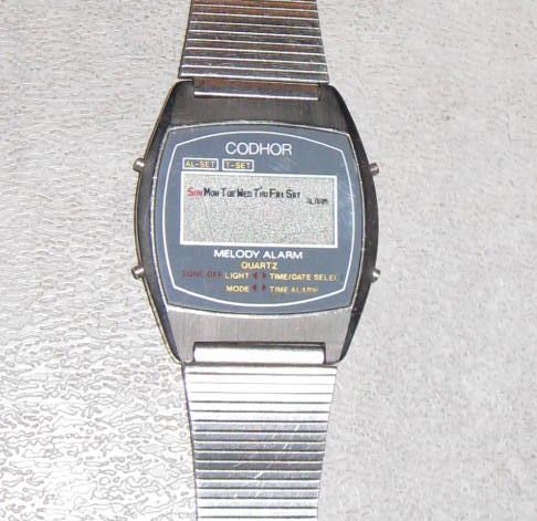 Recherche montre Codhor ann�e 1980 0 Brem-sur-Mer (85)