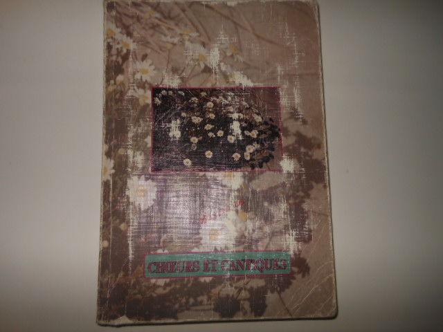 recueil de cantiques grand format avec musique 4pa61 4 Gr�zieu-la-Varenne (69)