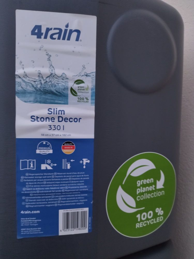 RECUPERATEUR D EAU DE PLUIE 330 LITRES 65 Le Miroir (71)