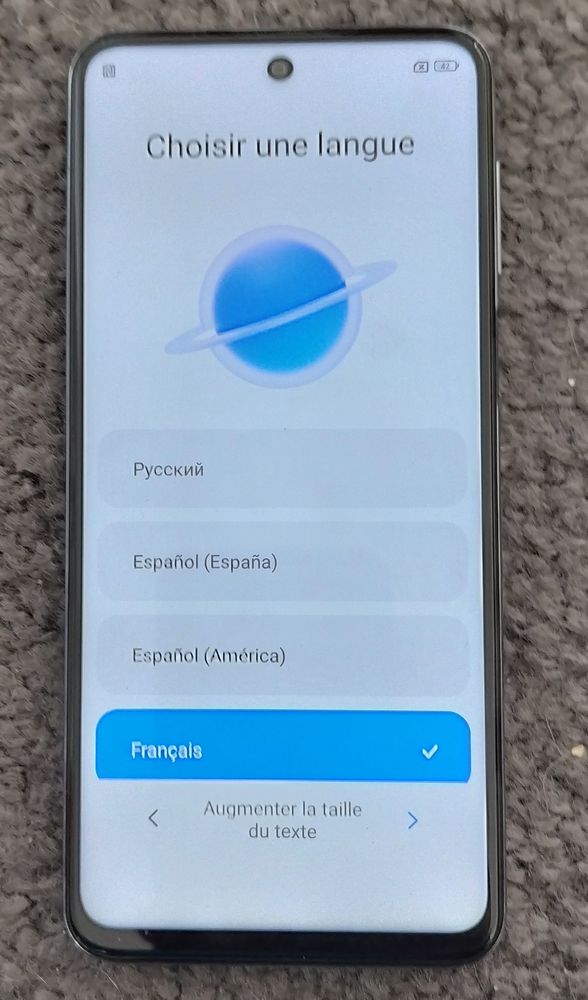 Redmi Note 9 Pro 64Go Blanc Glacier D�bloqu� Double SIM 120 S�vignac (22)