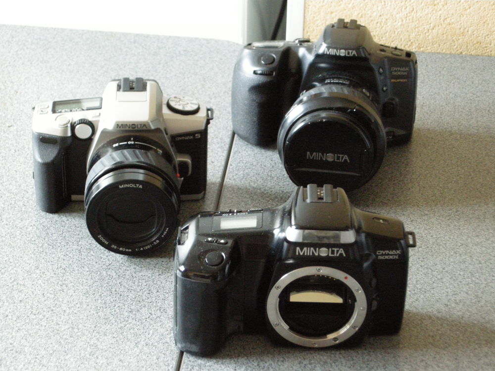 R�flex  argentiques MINOLTA 60 �pinay-sur-Seine (93)