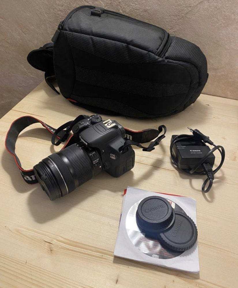 Reflex canon eos 700d + objectif 18-135 + sacoche 0 Saint-Aubin (10)