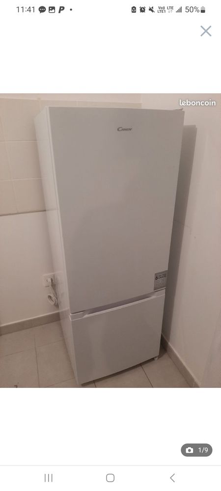 R�frig�rateur candy neuf, 240 Saint-Witz (95)