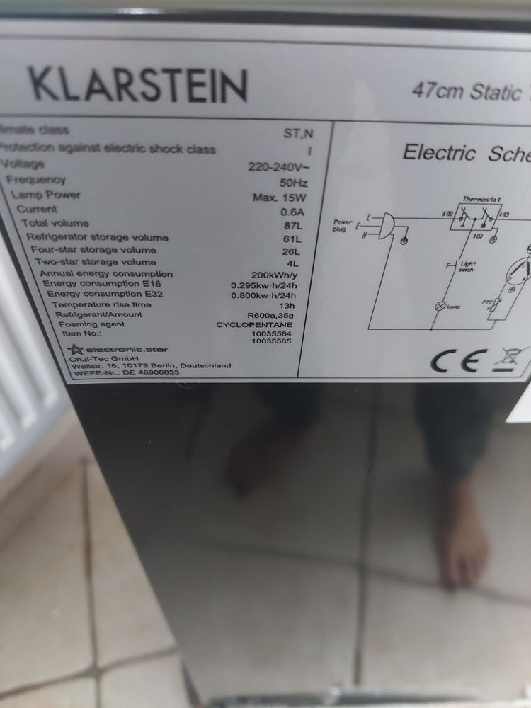 R�frig�rateur cong�lateur 0 Yerres (91)