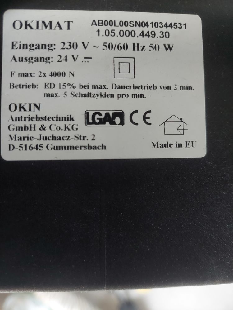 lit a r�glage electrique 5 positions 1 place 90 cm de large 300 Saint-Paulet-de-Caisson (30)