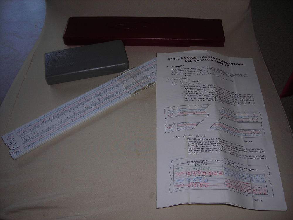 R�gle a Calculer Raphoplex avec son etui rigide 7 Lens (62)