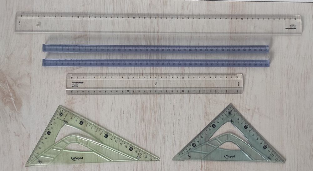 R�gles et �querres scolaire (12 � les 6) 12 Metz (57)