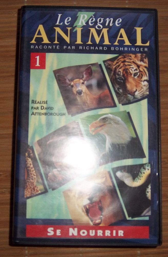 Vhs le r�gne animal se nourrir 1 Colombier-Fontaine (25)