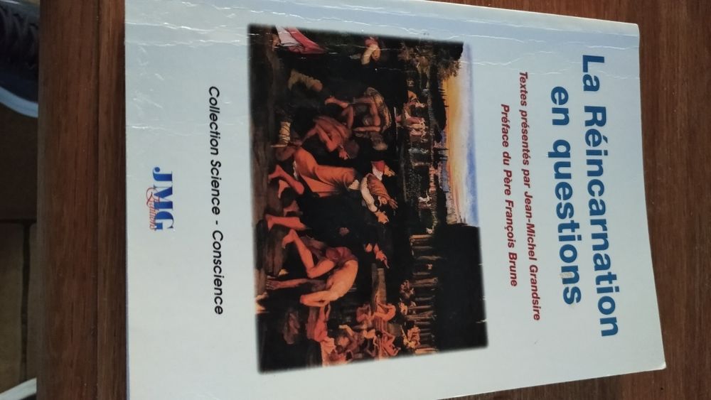 la r�incarnation en questions �ditions jmg pr�face du p�re Fran�ois brune 5 Beaumont-Hague (50)