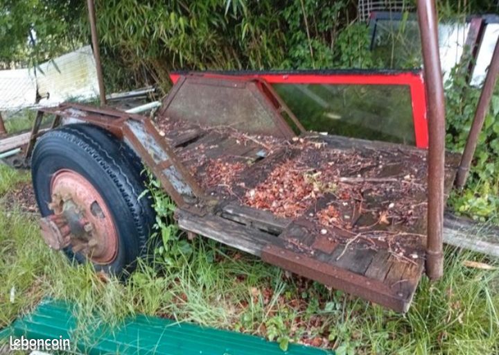 Remorque agricole en bois 70 Sarpourenx (64)