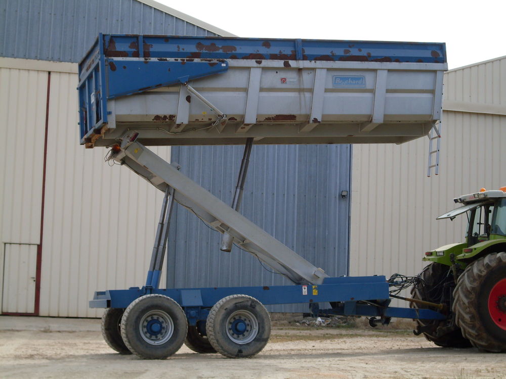 Remorque Brochard 15 tonnes 25000 Belluire (17)