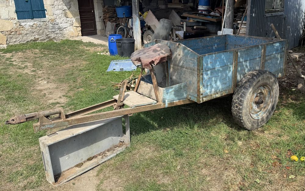 Remorque motoculteur 200 Tournon-Saint-Pierre (37)