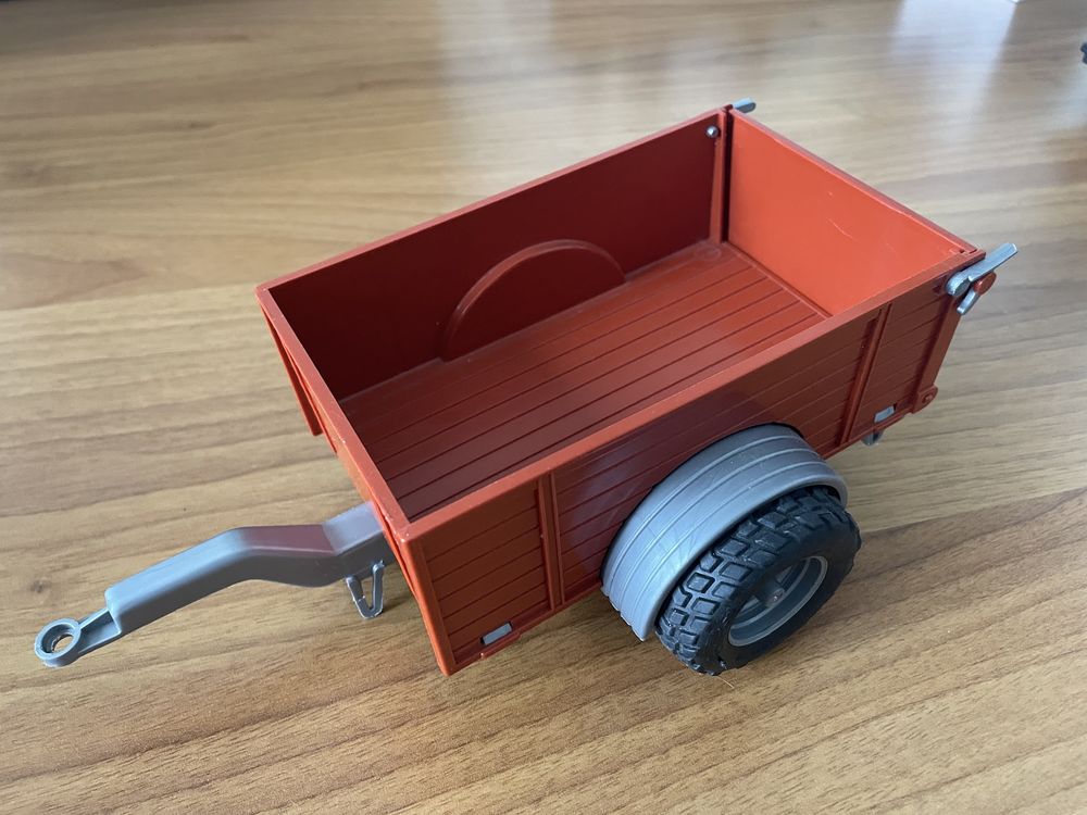 remorque simple essieu (Bruder - made in Germany) 10 Lillebonne (76)