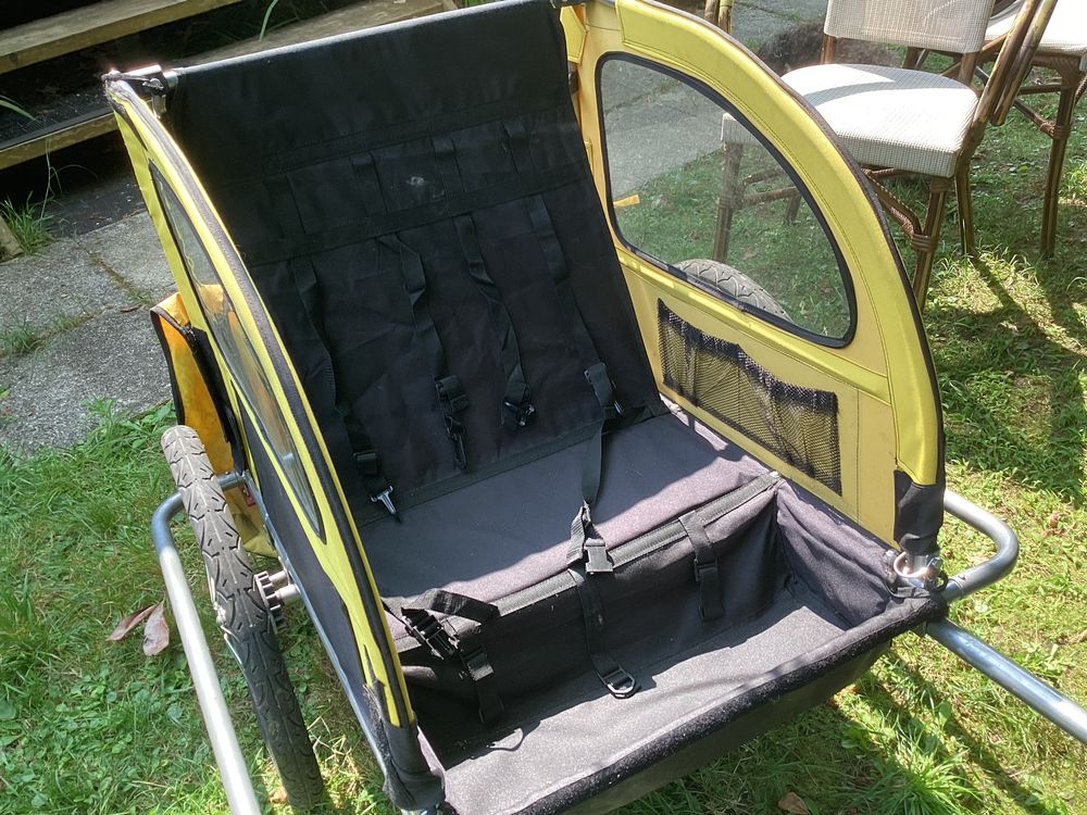 REMORQUE V�LO 2ENFANTS 130 L�ge-Cap-Ferret (33)