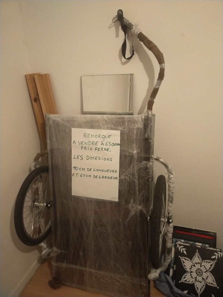 remorque a v�lo 500 Grenoble (38)