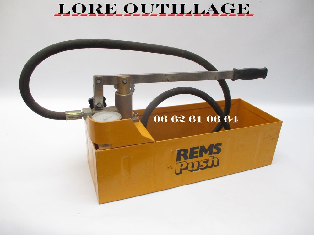 REMS PUSH - Pompe � �preuve 150 Cagnes-sur-Mer (06)