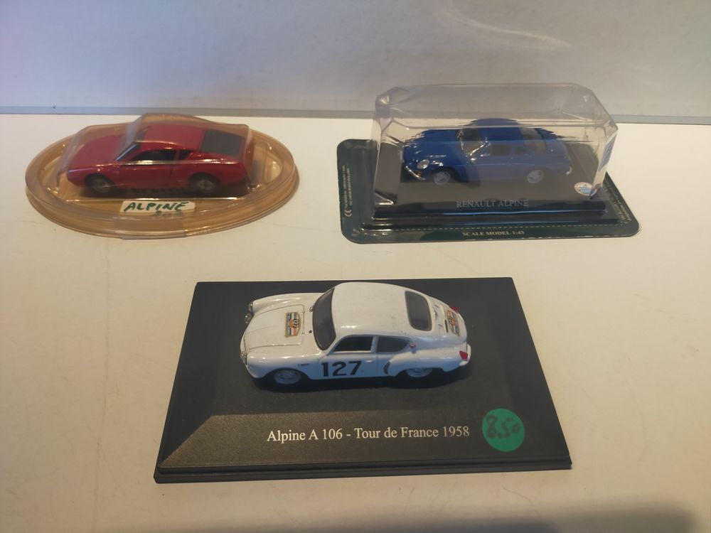 lot de 3 Renault Alpine 1/43�me (8.50� l'une)
20 Mirecourt (88)