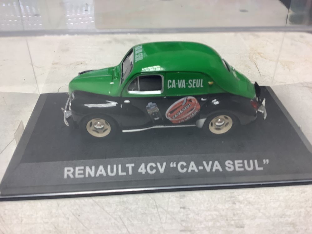 RENAULT 4CV CIRAGE CA-VA- SEUL 1/43 voiture miniature 10 Al�s (30)