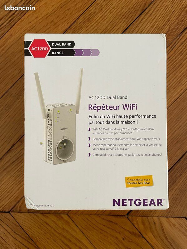 R�p�teur Wifi Netgear AC1200 dual band 30 Bourgbarr� (35)