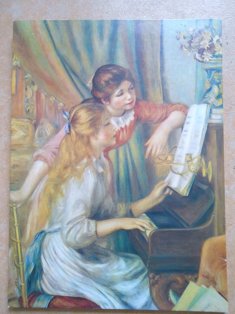 Reproduction  les jeunes filles au piano  
15 Digoin (71)