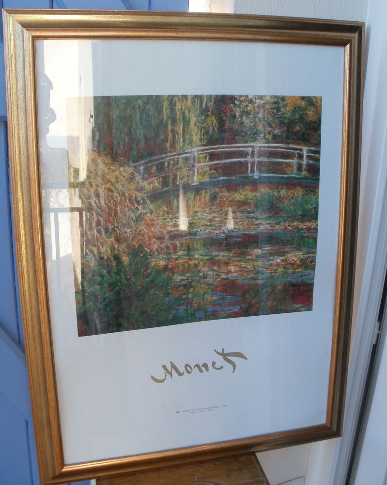 Reproduction Monet : The Water Lily Pond dans cadre dor� 40 Montauban (82)