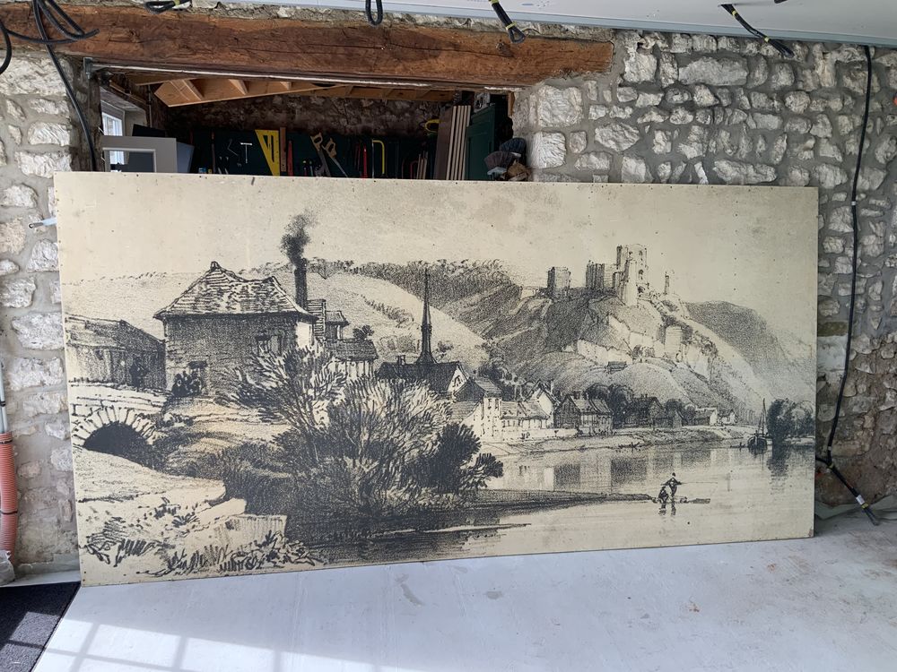 REPRODUCTION DE LA VALL�E DE L'EURE 350 Asni�res-sur-Seine (92)