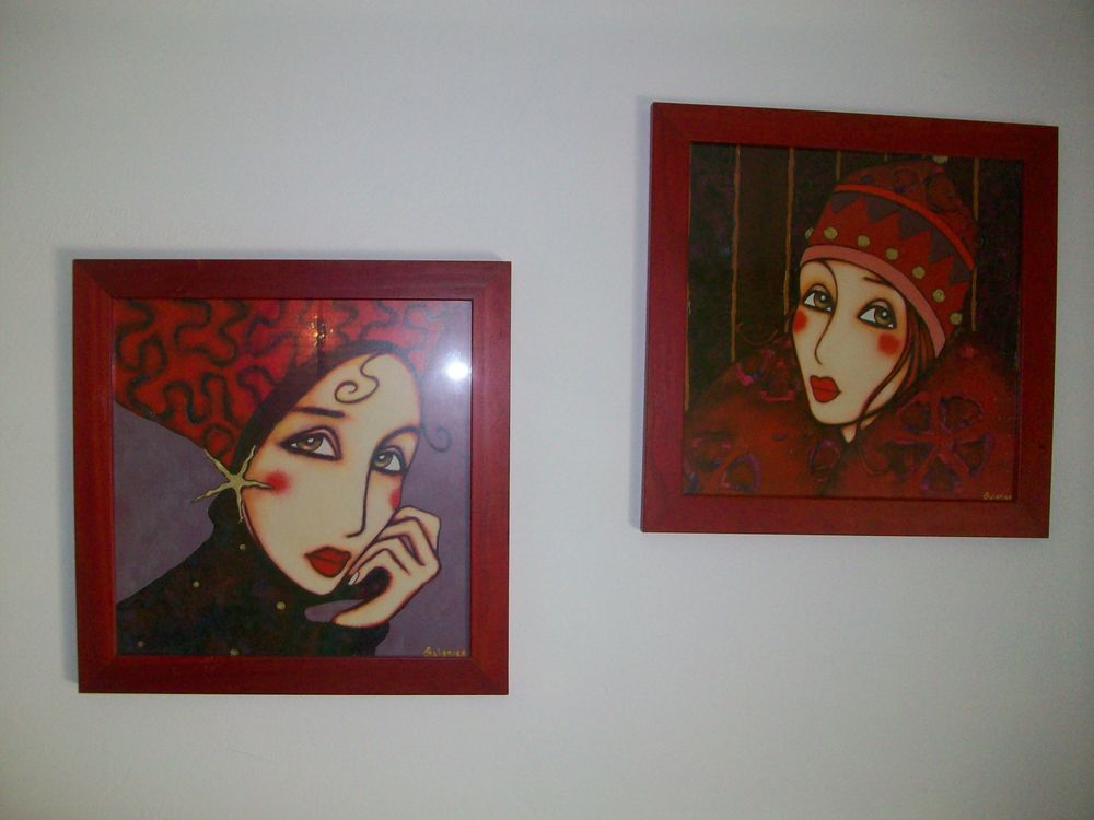 Reproductions encadr�es de Corinne REIGNIER. 10 Castelginest (31)