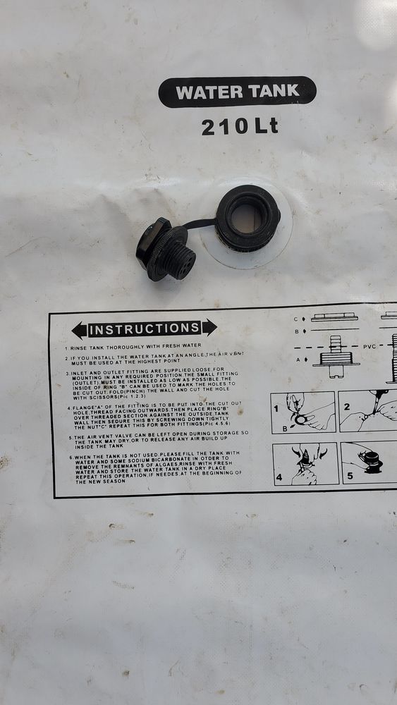 RESERVOIR A EAU POTABLE SOUPLE 60 Draguignan (83)