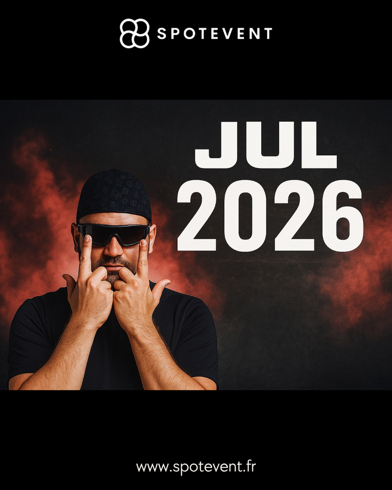 Jul de retour en concert.- places 220 Paris 18 (75)