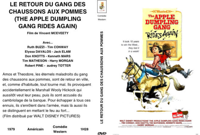   Le Retour du Gang des Chaussons Aux Pommes   - RARE 25 Claye-Souilly (77)