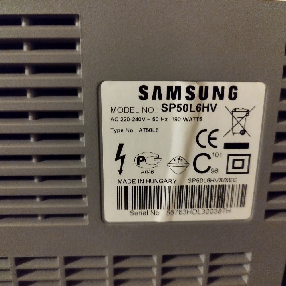 R�troprojecteur SAMSUNG       Id�al pi�ces 225 Aussillon (81)