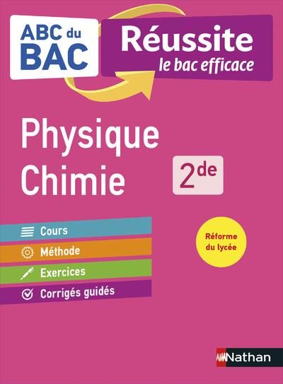 ABC DU BAC REUSSITE T.29 ; physique chimie 3 Quimper (29)