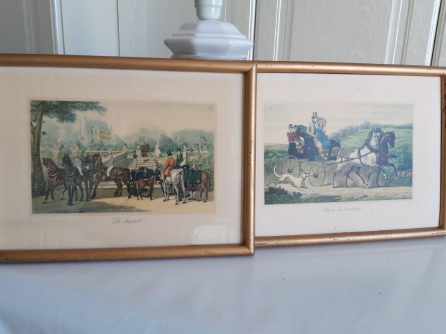 R�ve de Bonheur et Le D�part (2 tableaux de d�coration) 15 Caen (14)