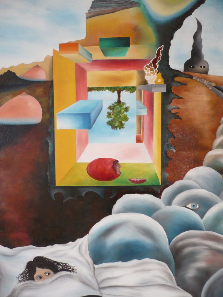 Le r�ve du peintre LHOMER 950 Roquebrune-Cap-Martin (06)