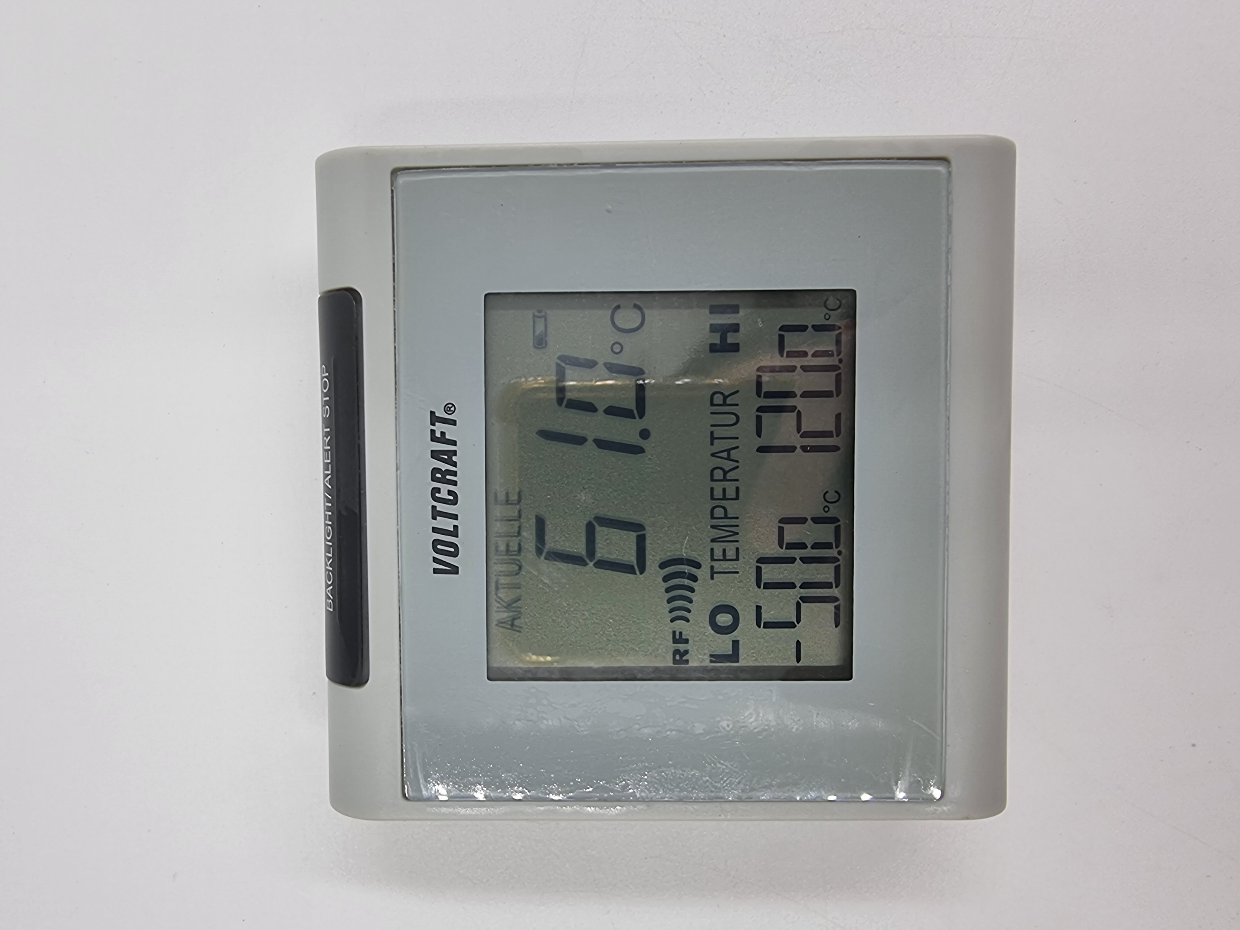 R�veil matin et thermom�tre/hydrom�tre gris Voltcraft 1 Vulbens (74)