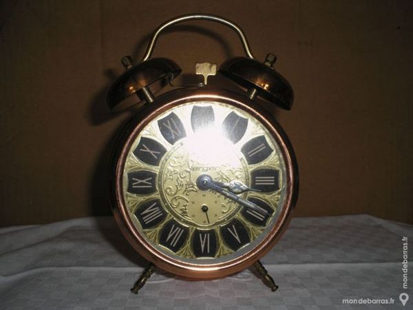 R�veil m�canique cuivr� marque  JERGER  10 Le Tremblay-sur-Mauldre (78)