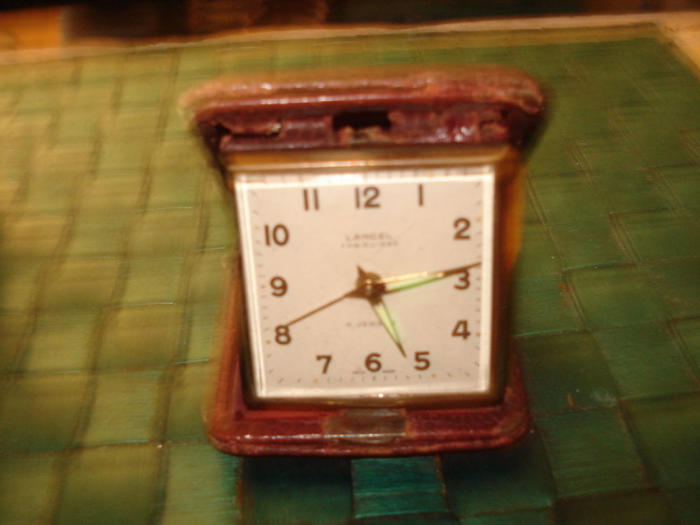 R�veil de voyage Lancel  deco vintage 40 Fontenay-le-Fleury (78)