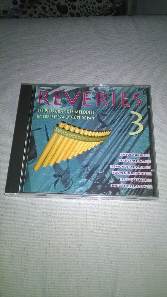 Cd Reveries a la Flute de Pan
1994
Excellent etat
la Soli 5 Talange (57)