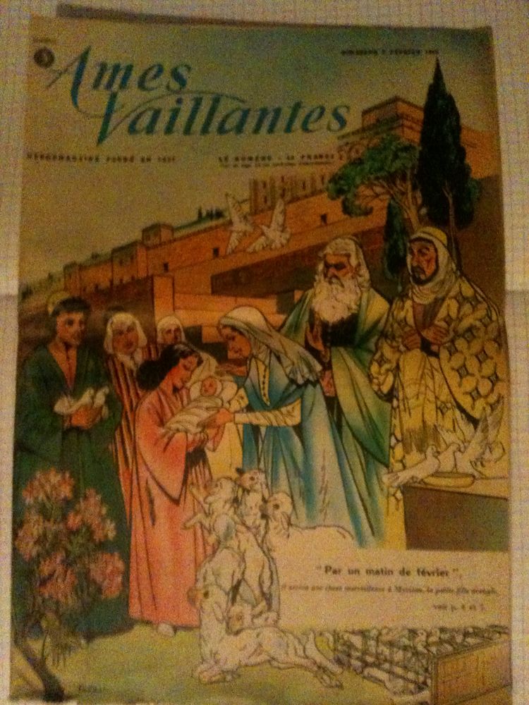  Revue Ames vaillantes. 1956 1957 1958 1959 120 Bosc-le-Hard (76)