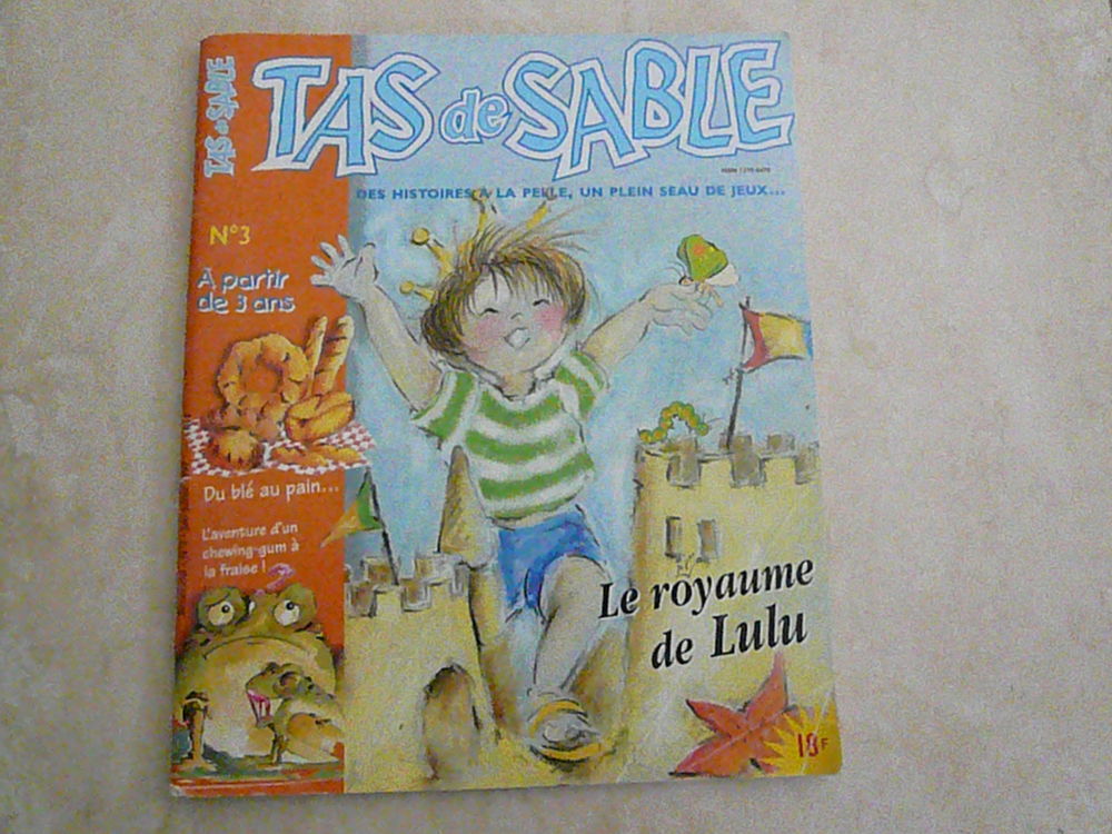 Revue enfant   Tas de sable n�3   3 Franqueville-Saint-Pierre (76)