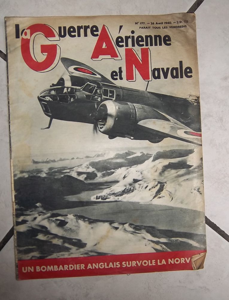 Revue La guerre a�rienne et navale n�177 26 AVRIL 1940 7 Colombier-Fontaine (25)