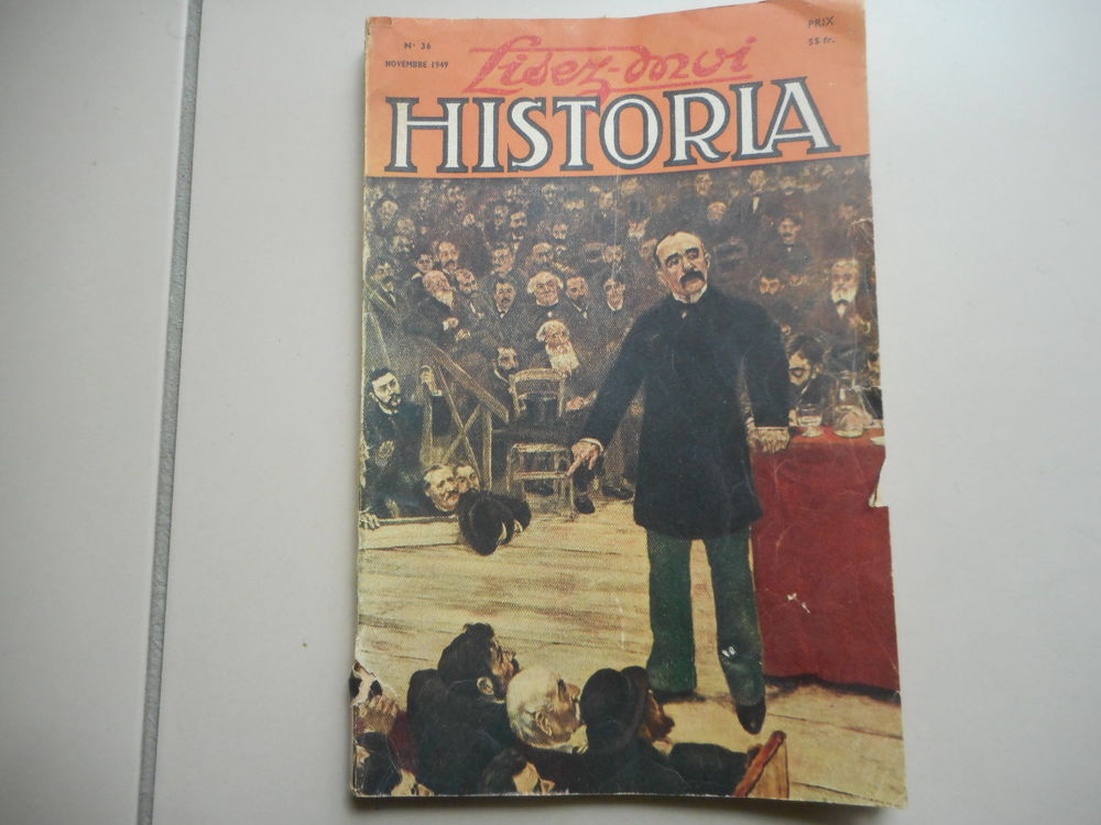 Revue  Historia Lisez moi  num�ro 36 de 1949 15 Nieuil-l'Espoir (86)