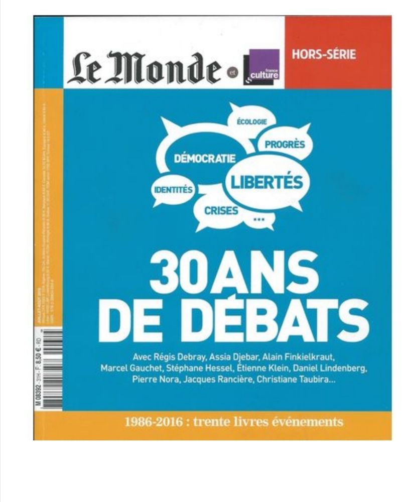 Revue Le monde 3 Mulhouse (68)