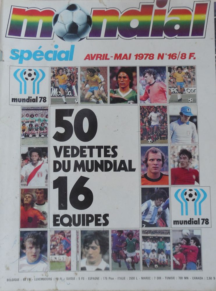Revue Mondial sp�cial avril-mai 1978 � collectionner 
Argent 5 Castries (34)