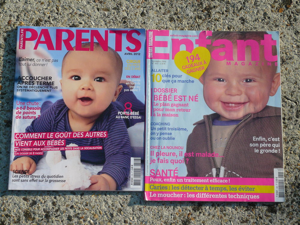 Lot de 1 revue   Parents n°518   et 1 revue   Enfant magazin 3 Franqueville-Saint-Pierre (76)