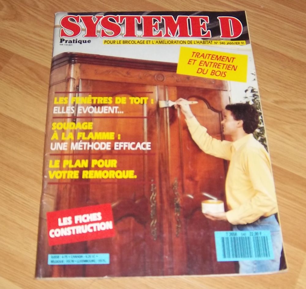 Revue Systeme D n� 540 janvier 1991 2 Colombier-Fontaine (25)