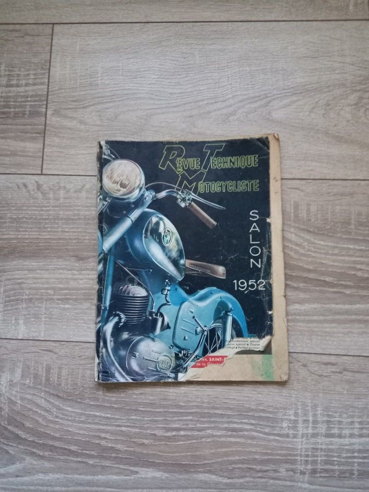 Revue technique motocycliste n�55 salon 1952 17 Villiers (86)