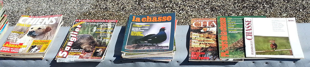 30 revues de chasse sp�ciales diversifi�es tr�s bon �tat 29 Saint-Clair-sur-Galaure (38)