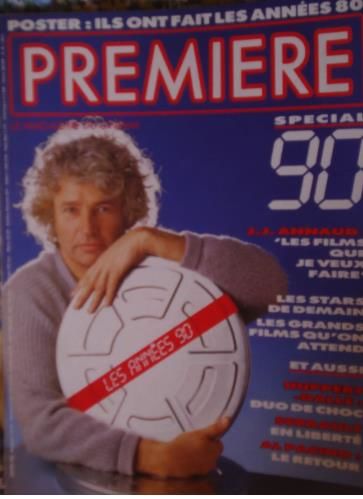 lot de 2 revues de CINEMA PREMIERE 10 Les �glisottes-et-Chalaures (33)